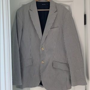 Nautica seersucker jacket size large